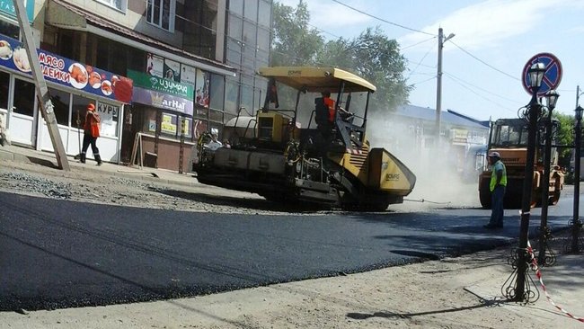 В Соль-Илецке отремонтировали улицу Оренбургскую