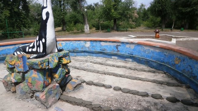 В Соль-Илецке восстанавливают парк «Горняк»
