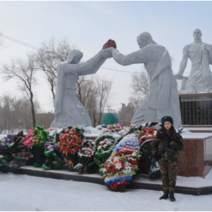 В Соль-Илецке состоялся митинг, посвящённый 23 февраля 