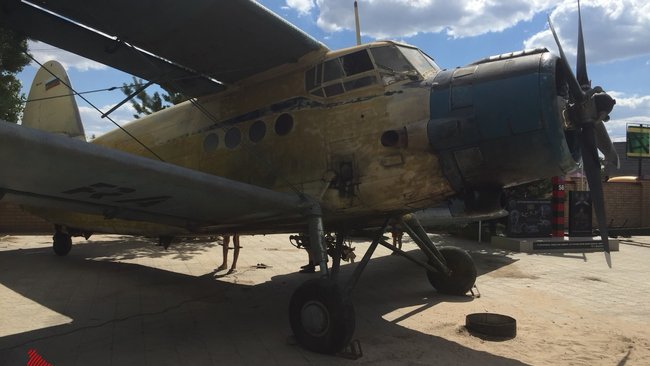 В Соль–Илецке АН-2 занял место экспоната на аллее техники