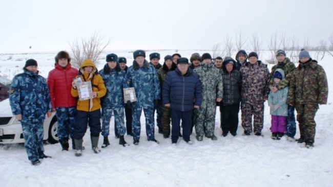 В Соль-Илецке состоялись соревнования по зимней рыбалке 