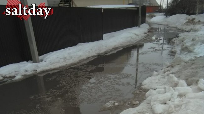 С улиц Соль-Илецка откачивать талую воду не будут 