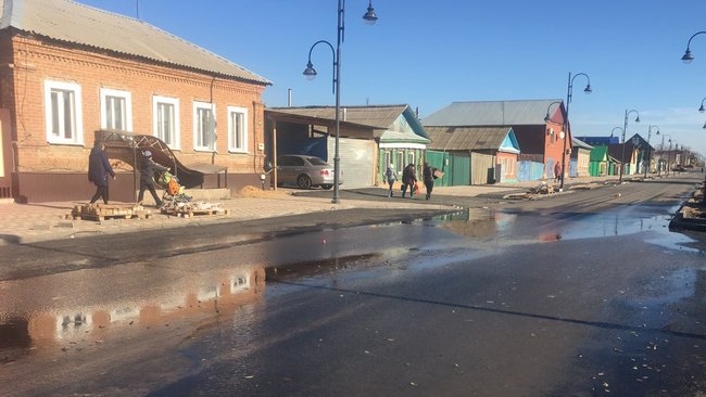 Порыв на Крюковской в Соль-Илецке устранен