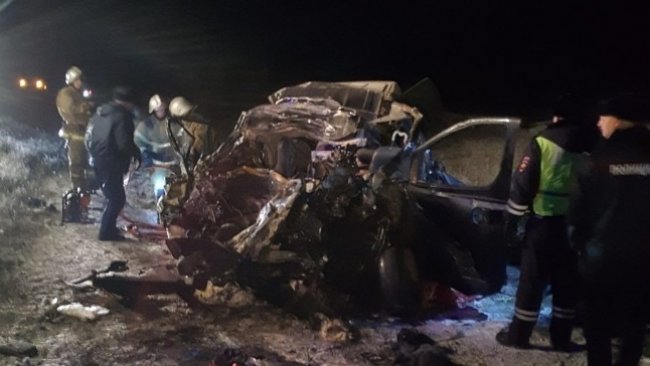 Пять человек погибли в ДТП на трассе Оренбург – Соль-Илецк (18+)