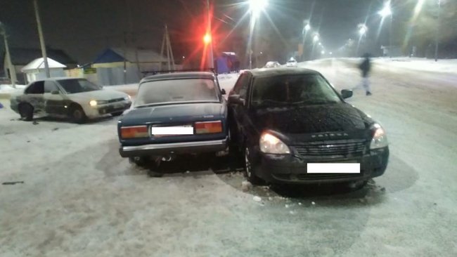 Два ребенка из Соль-Илецка пострадали в ДТП в областном центре