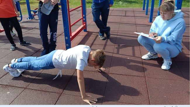 Лицеисты Соль-Илецка на пути к значкам ГТО