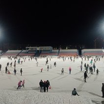 В областном центре заработал самый большой городской каток