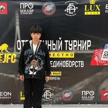 Джабаров Али из Соль-Илецка стал бронзовым призером Открытого турнира по ММА