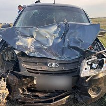 На трассе Соль-Илецк – Оренбург при столкновении двух ВАЗов пострадали три человека