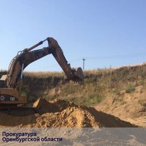 Оренбургская компания незаконно добыла песка в Соль-Илецке на 42 млн рублей