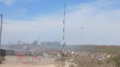 Жители Соль-Илецка задыхаются от смога с горящего полигона
