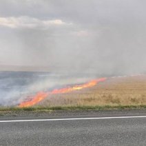 Под Соль-Илецком случился крупный ландшафтный пожар 