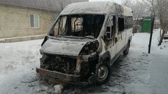 В отделе пожарного надзора Соль-Илецка рассказали подробности возгорания микроавтобуса