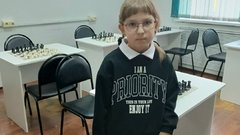 Юная соль-илечанка успешно выступила на отборочном этапе Кубка Федерации по быстрым шахматам