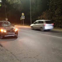 В Соль-Илецке 14-летний пешеход в черной одежде попал под колеса Лады