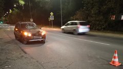 В Соль-Илецке 14-летний пешеход в черной одежде попал под колеса Лады