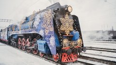 Встреча со сказкой: 16 декабря в Оренбург приедет поезд Деда Мороза