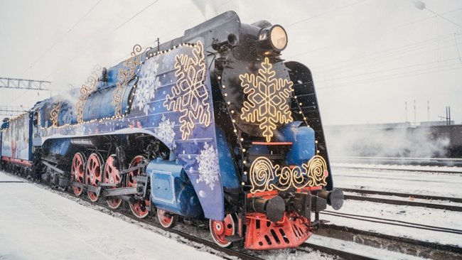 Встреча со сказкой: 16 декабря в Оренбург приедет поезд Деда Мороза