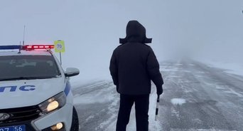 В Оренбуржье продлено прекращение движения всех транспортных средств на участке федеральной трассы М-5 «Урал»