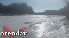 Оренбуржцев предупреждают: весенний лёд на водоёмах крайне опасен