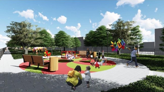 За работами по благоустройству сквера в Соль-Илецке организуют строительный контроль