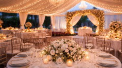 Как организовать свадьбу в шатре: выбор ведущего и площадки без ошибок