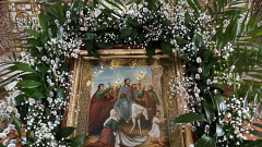 Жители Соль-Илецка встречают Вербное воскресенье