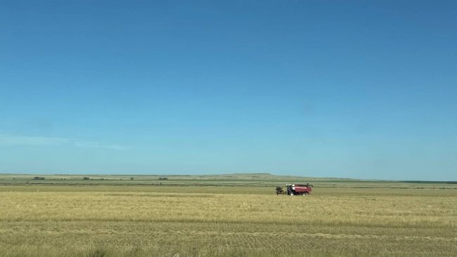 Соль-Илецкий округ в лидерах по боронованию полей в Оренбургской области