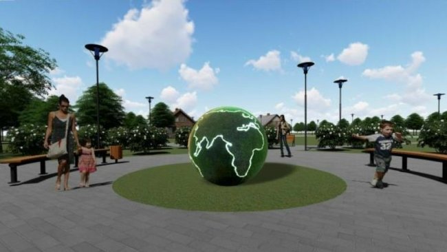 Жителям Соль-Илецка запретят прогулки по скверу по улице Парковая на время благоустройства