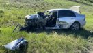 Смертельное ДТП: под Соль-Илецком дорогу не поделили два автомобиля Toyota (18+)
