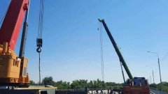 В Оренбурге на выходные снова перекроют мост через Урал на улице Донгузской