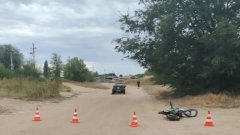 Под Соль-Илецком подросток на питбайке влетел в ВАЗ