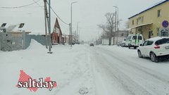 В Соль-Илецке не справляются с уборкой снега